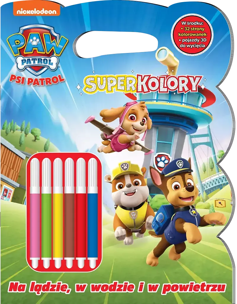 Psi Patrol. SUPERKOLORY cz. 8 Na lądzie, w wodzie i w powietrzu