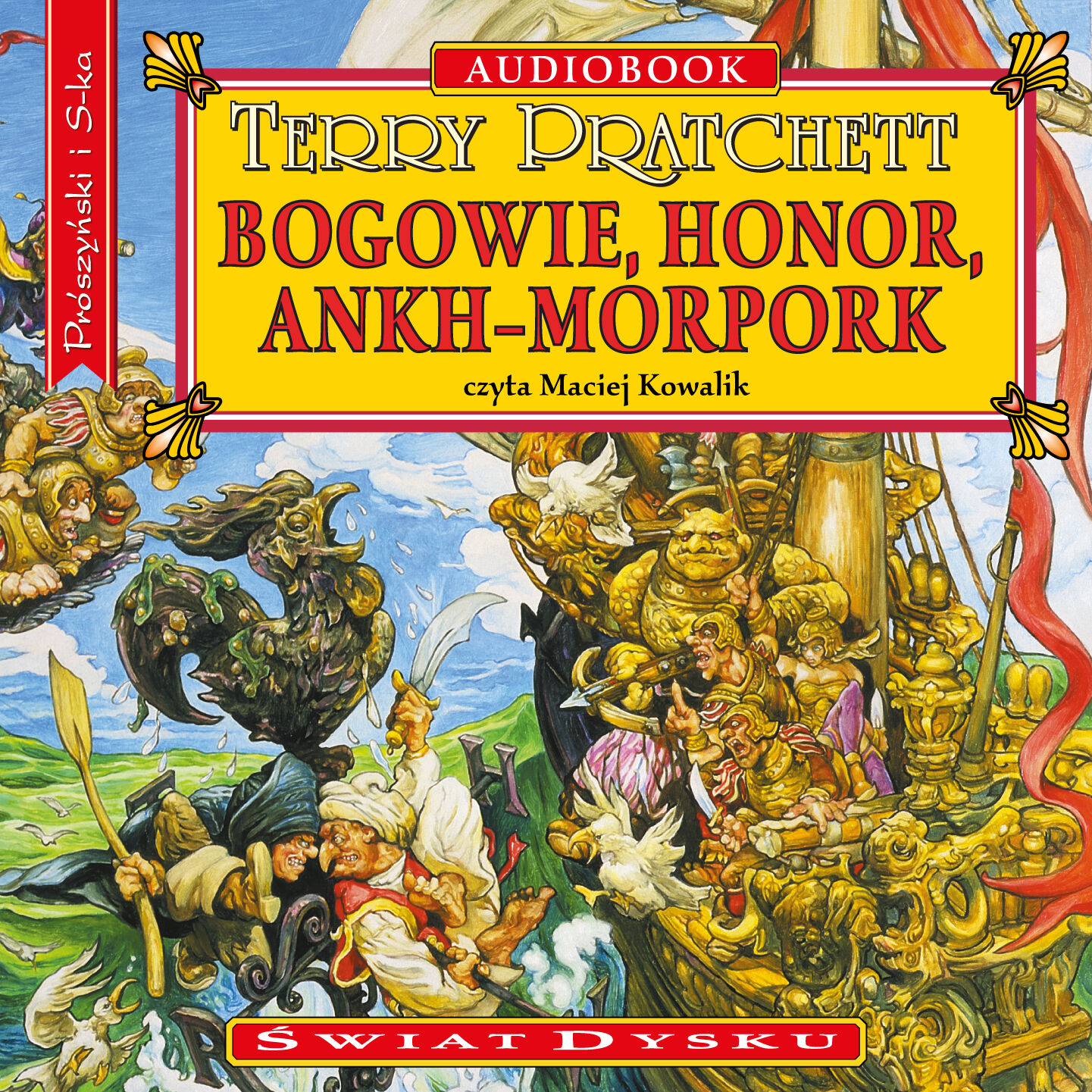 Bogowie, honor, Ankh-Morpork (audiobook MP3)