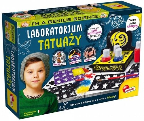 I'm a genius science Laboratorium tatuaży