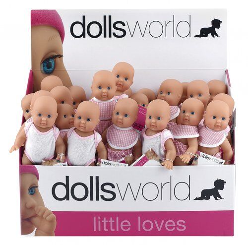 Lalka bobas 17 cm Little baby