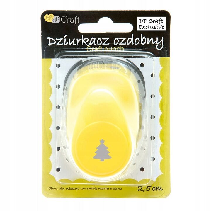 Dziurkacz ozdobny Choinka 2,5cm
