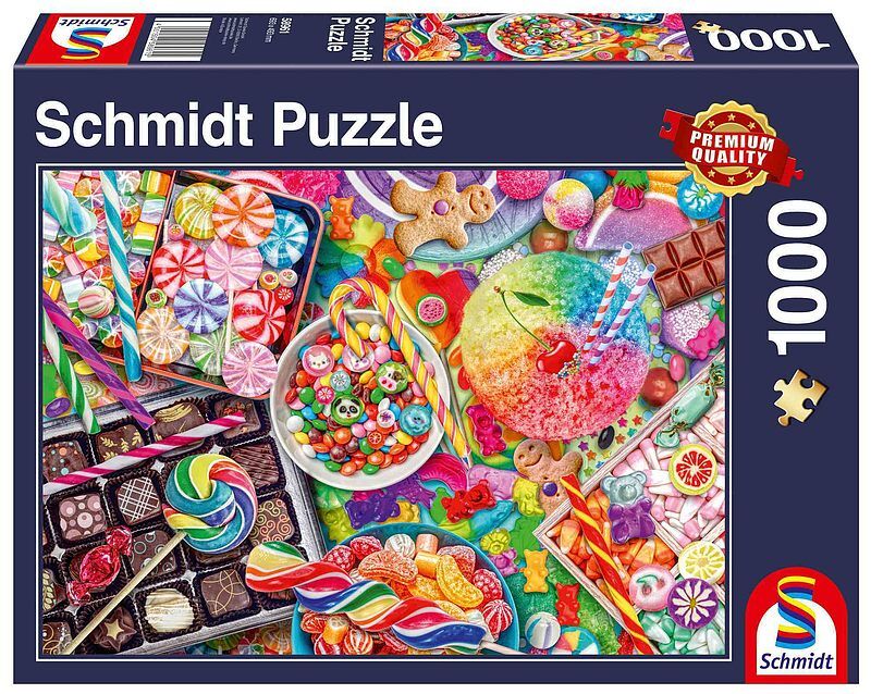 Puzzle 1000 pq słodycze