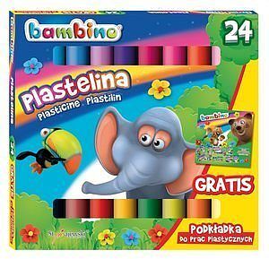 Plastelina Bambino 24 kol.