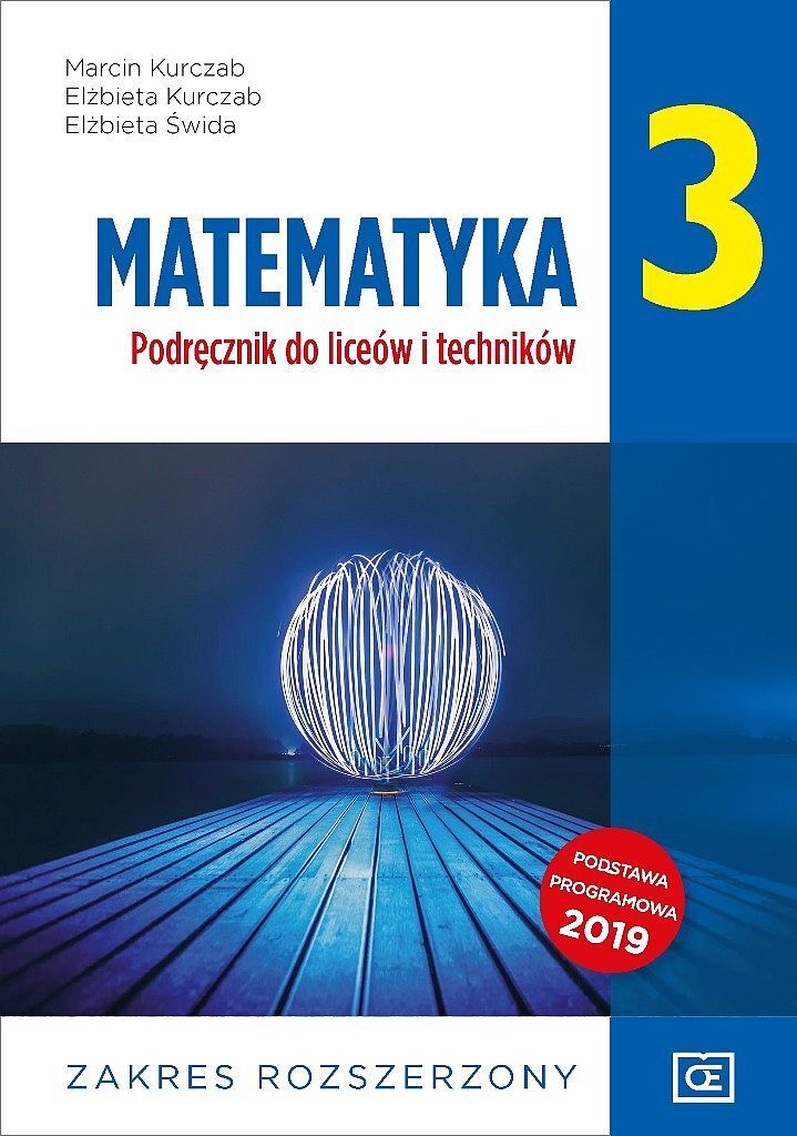 Nowe matematyka podręcznik dla klasy 3 liceum i technikum zakres rozszerzony mapr3