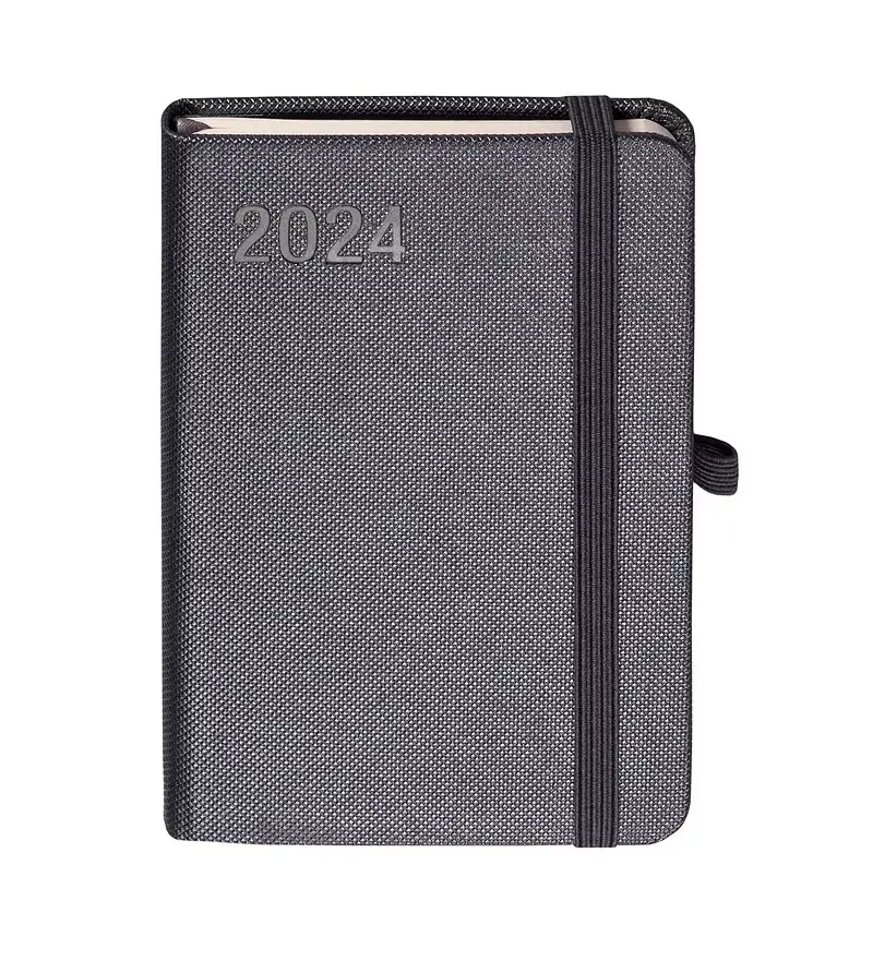 Kalendarz 2024 rubi a6 grafit tdw