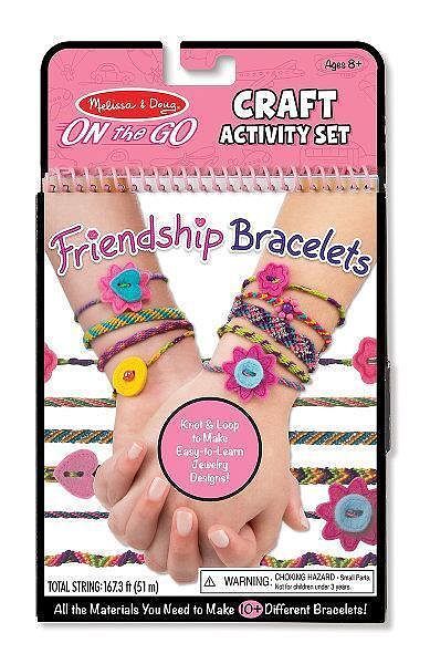 Bransoletki przyjaźni melissa&doug on-the-go crafts friendship bracelets