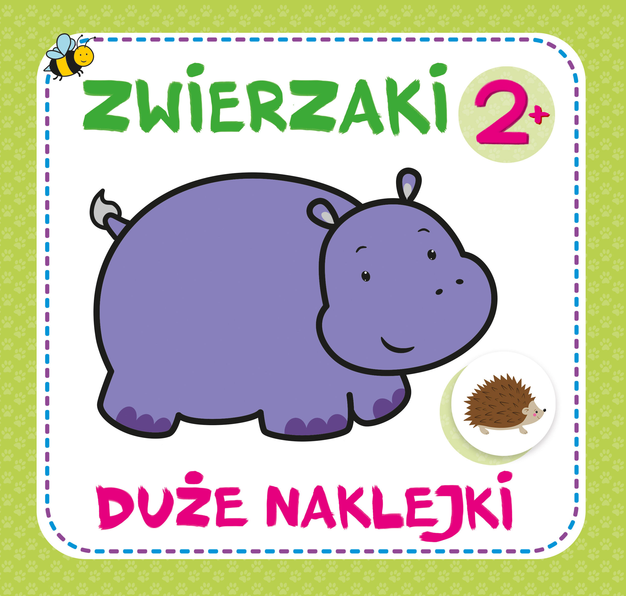 Zwierzaki duże naklejki