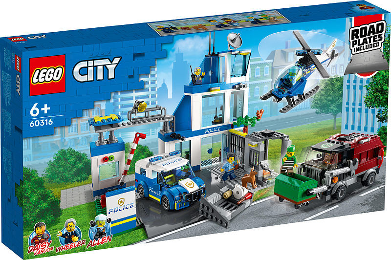 Lego city posterunek policji 60316