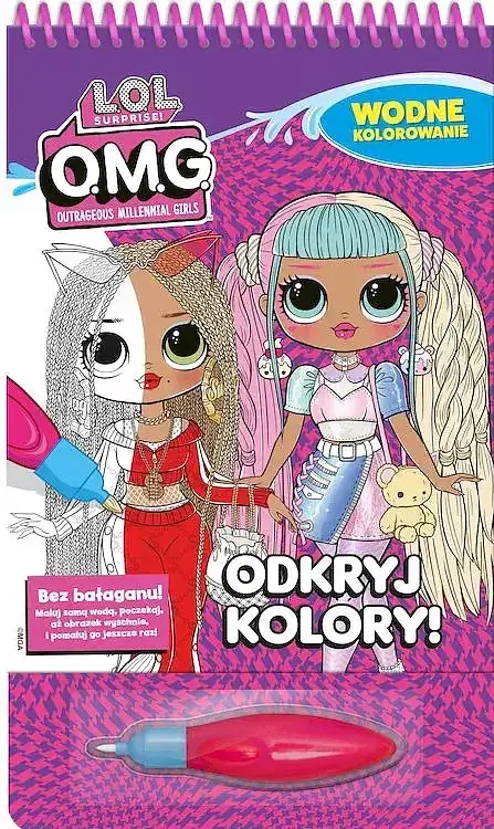 L.O.L. Surprise! Wodne kolorowanie cz. 5 Odkryj Kolory!