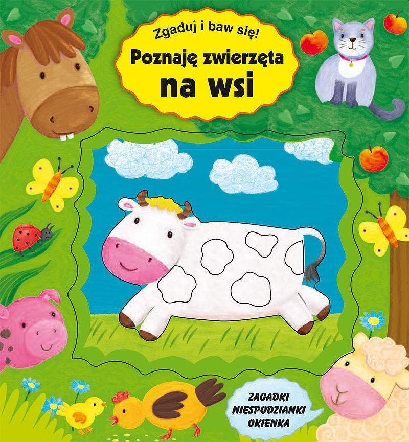 Poznaję zwierzęta na wsi. Zgaduj i baw się!