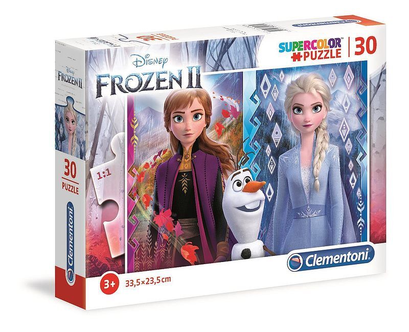 Puzzle 30 Supercolor Frozen 2