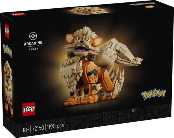 LEGO Pokemon Arcanine 72160