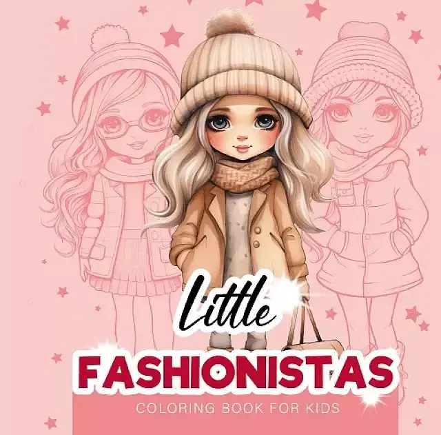 Kolorowanka usztywniana little fashionistas małe projektantki