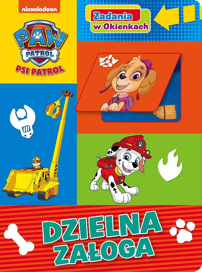 Psi Patrol. Zadania w Okienkach. Dzielna załoga.