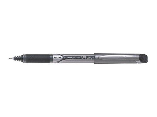 Pióro kulkowe z płynnym tuszem Pilot Hi-Tecpoint V5 Grip Czarny Fine