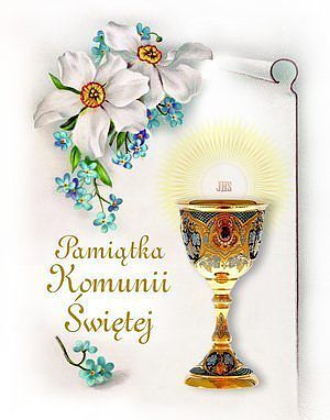 Pamiątka Komunii Świętej