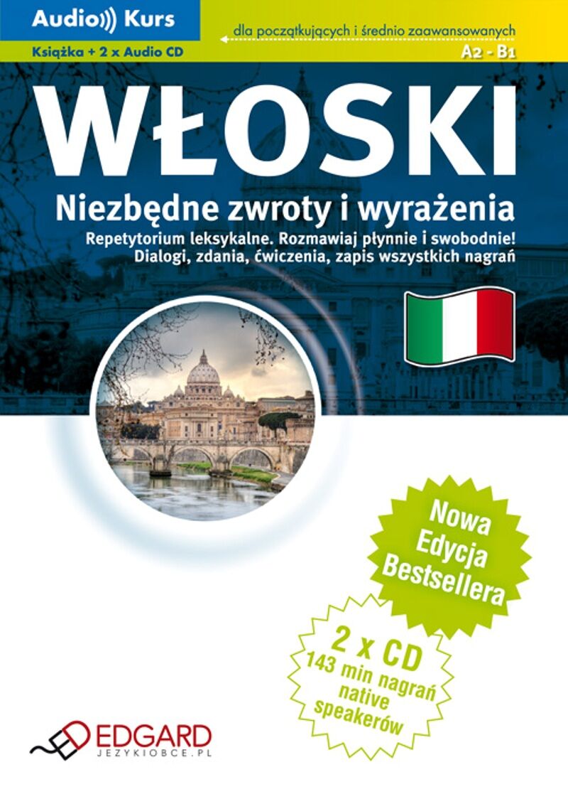 Włoski - Niezbędne zwroty i wyrażenia (CD w komplecie)