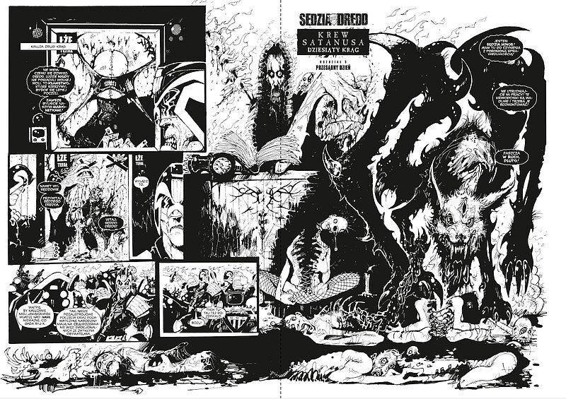 Sędzia Dredd - Krew Satanusa / Dziesiąty Krąg