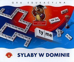 Sylaby w dominie. Gra edukacyjna