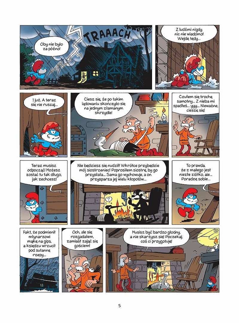 Smerfy - 25 - Dzieciak u Smerfów