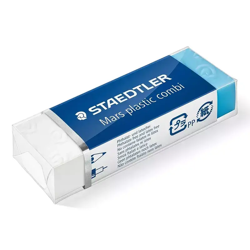 Gumka techniczna mars plastic combi paczka 20 szt. Staedtler