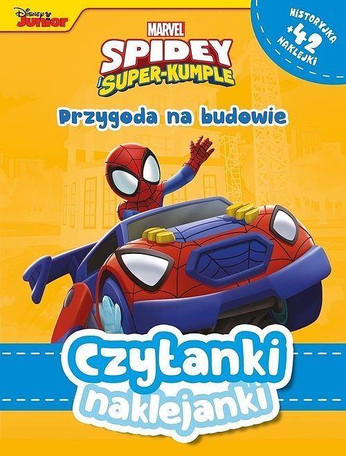 Czytanki naklejanki. Przygoda na budowie. Marvel Spidey i Super-kumple