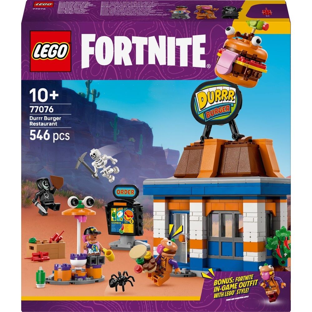 LEGO Fortnite Restauracja Durrr Burgerownia 77076