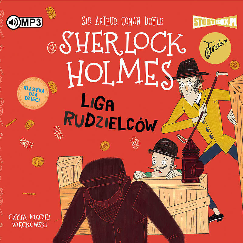Cd mp3 liga rudzielców. Sherlock holmes. Tom 5