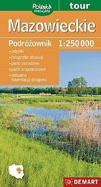 Mazowieckie. Podróżownik. Turystyczna mapa samochodowa w skali 1:250 000