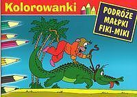 Kolorowanki (Fiki-Miki i krokodyl)