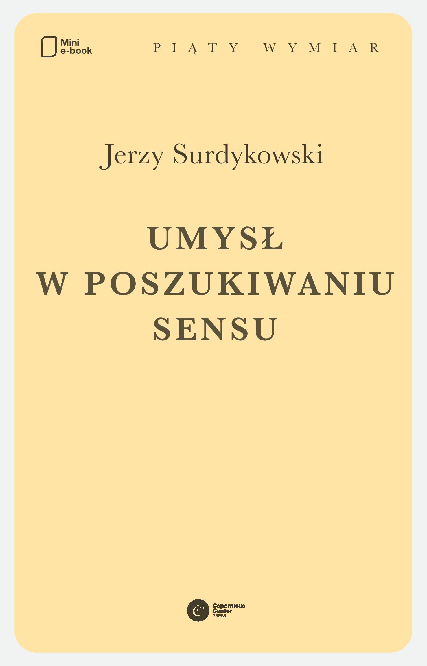 Umysł w poszukiwaniu sensu (e-book)