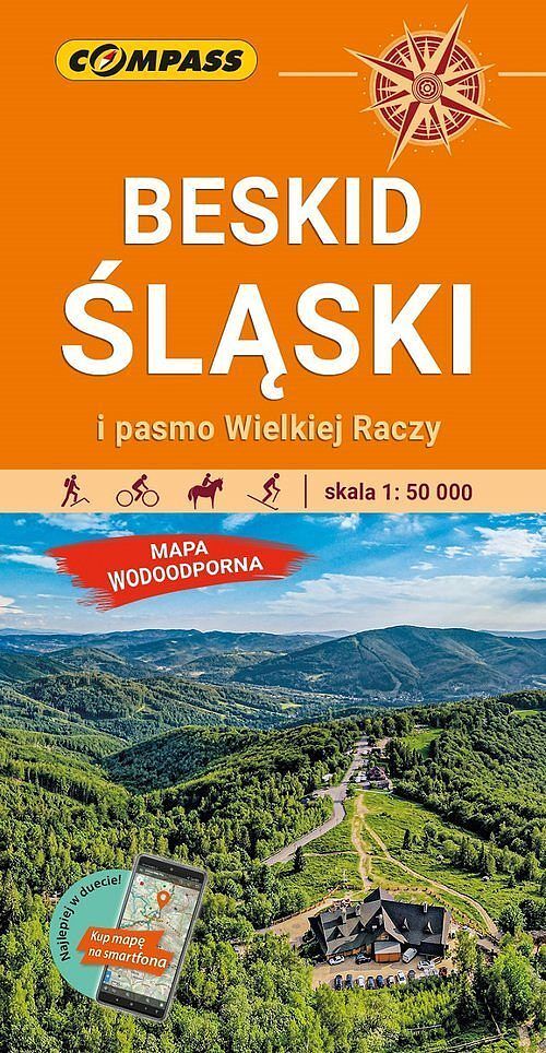 Beskid Śląski. Mapa turystyczna w skali 1:50 000 (wersja wodoodporna)