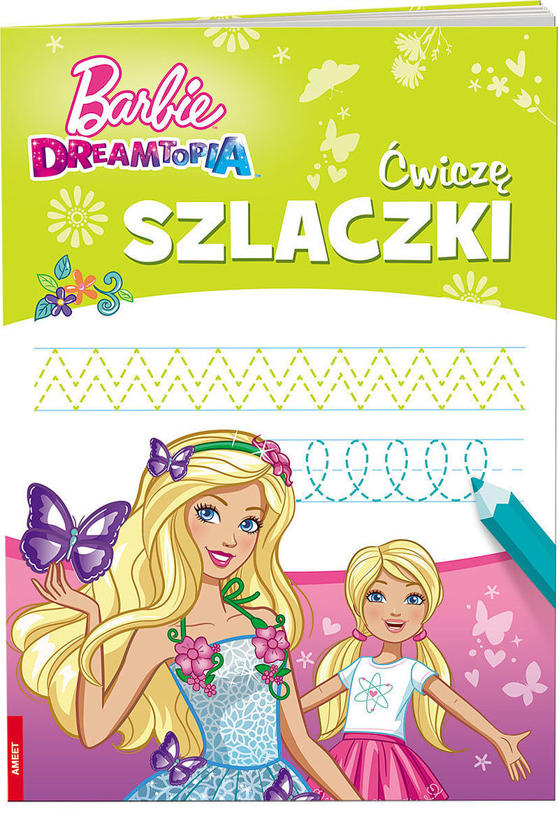 Barbie dreamtopia ćwiczę szlaczki szlb-1401