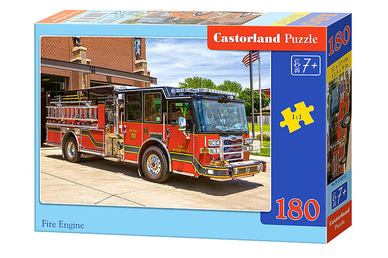 Puzzle 180 wóz strażacki