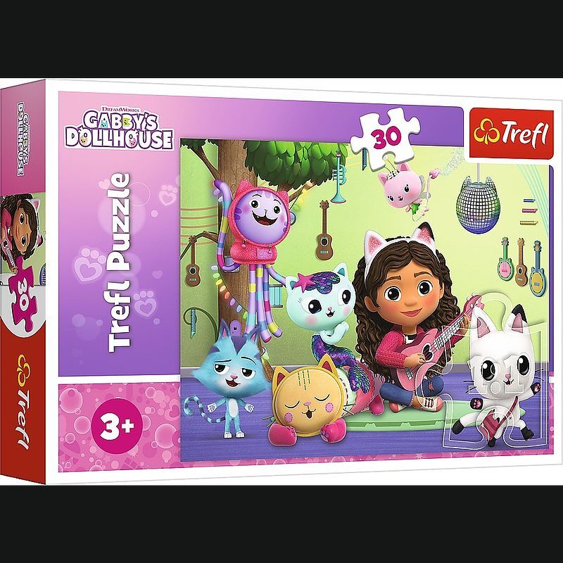 Puzzle 30 Gabi i jej uroczy domek