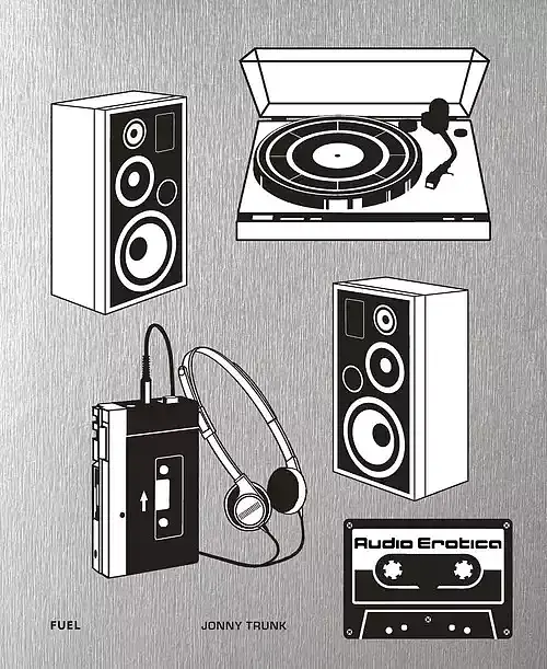 Audio Erotica Hi-Fi brochures 1950s-1980s
