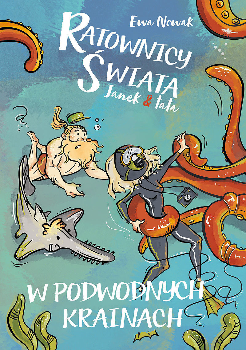 Janek i tata. W podwodnych krainach
