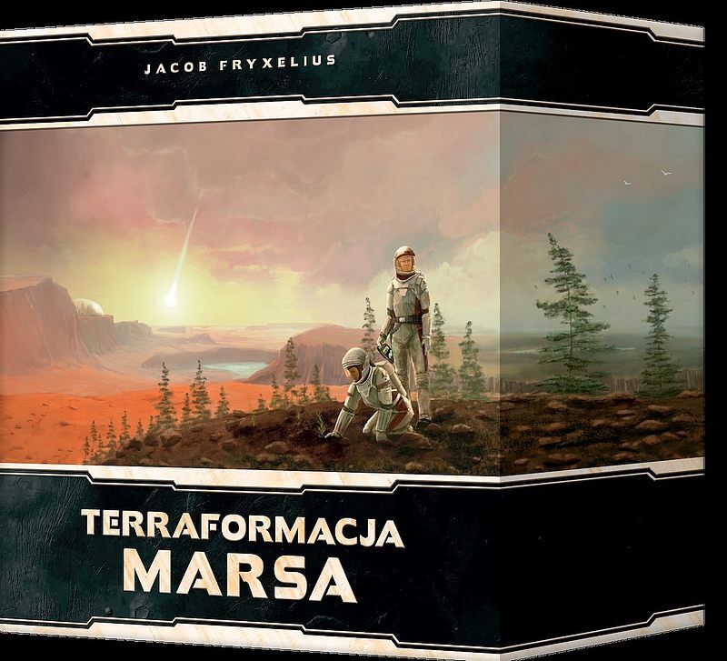 Gra terraformacja marsa: big storage box + elementy 3d (edycja polska)