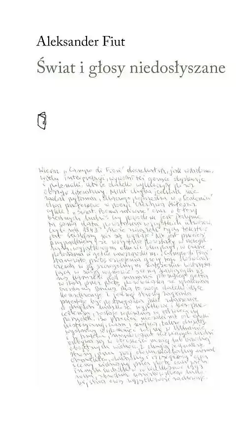 Świat i głosy niedosłyszane