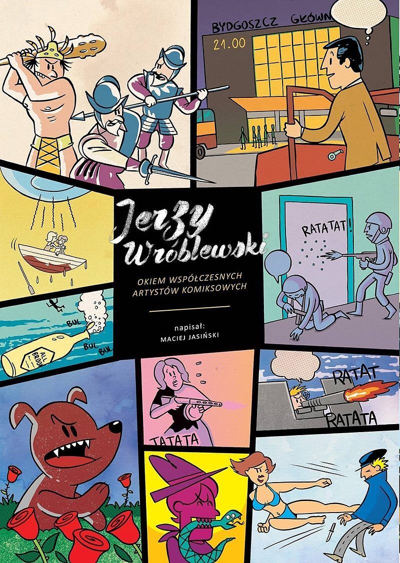 Jerzy Wróblewski okiem współczesnych artystów komiksowych