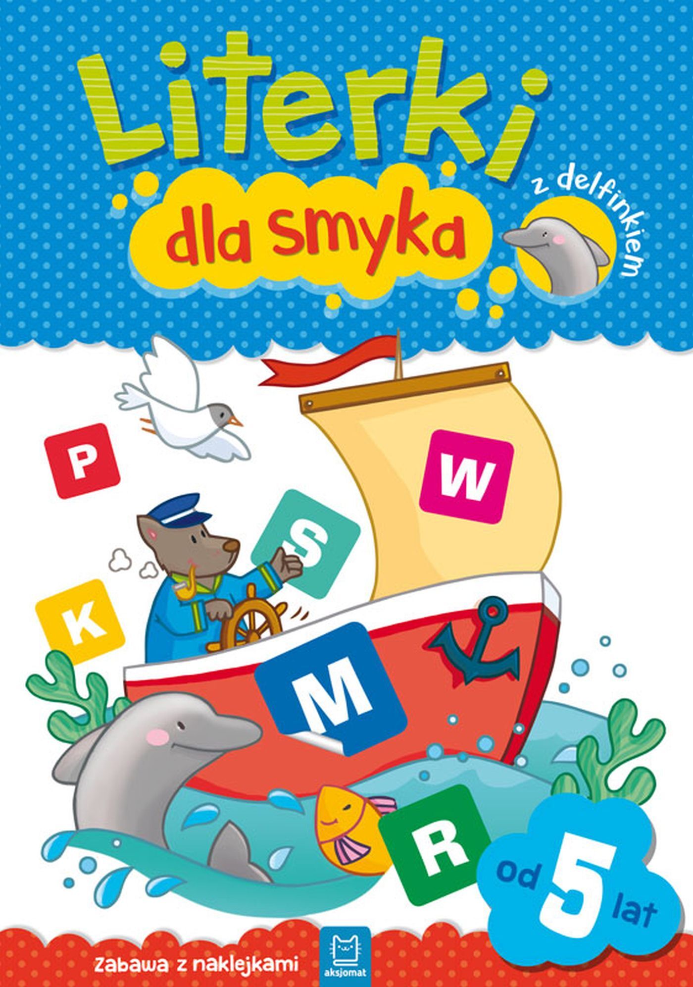 Literki dla smyka z delfinkiem