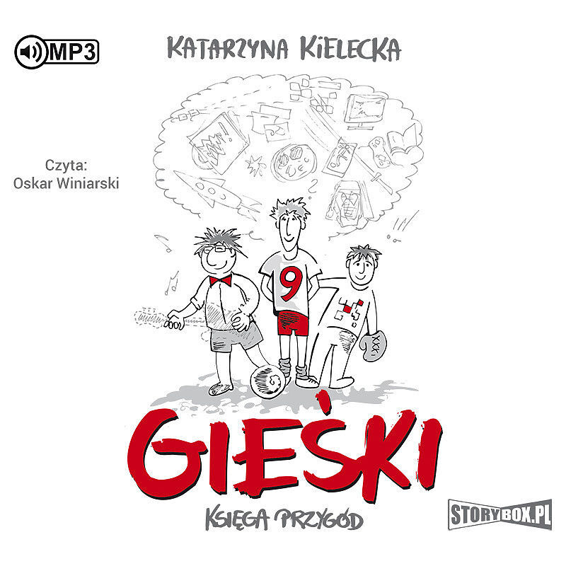 Gieśki Księga przygód (audiobook CD)