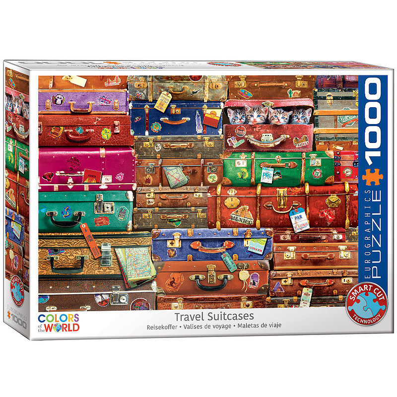Puzzle 1000 walizki podróżne 6000-5468