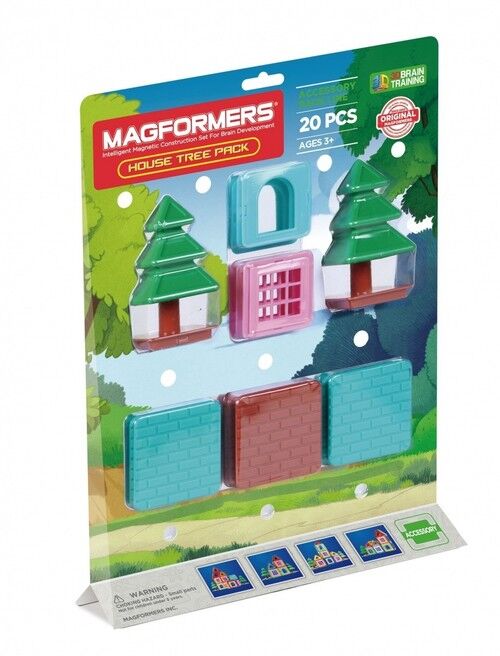 Magformers domek na drzewie