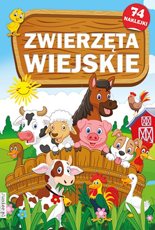 Zwierzęta wiejskie. Kolorowanka