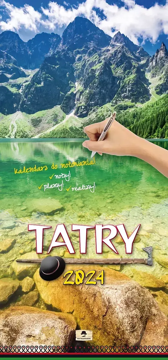 Kalendarz 2024 paskowy szeroki tatry kps-v. 3