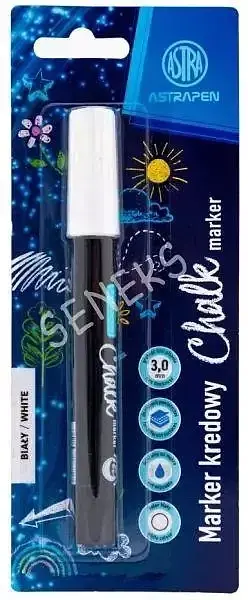 Marker kredowy okrągły astrapen biały