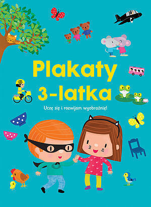 Plakaty 3-latka Uczę się i rozwijam wyobraźnię!