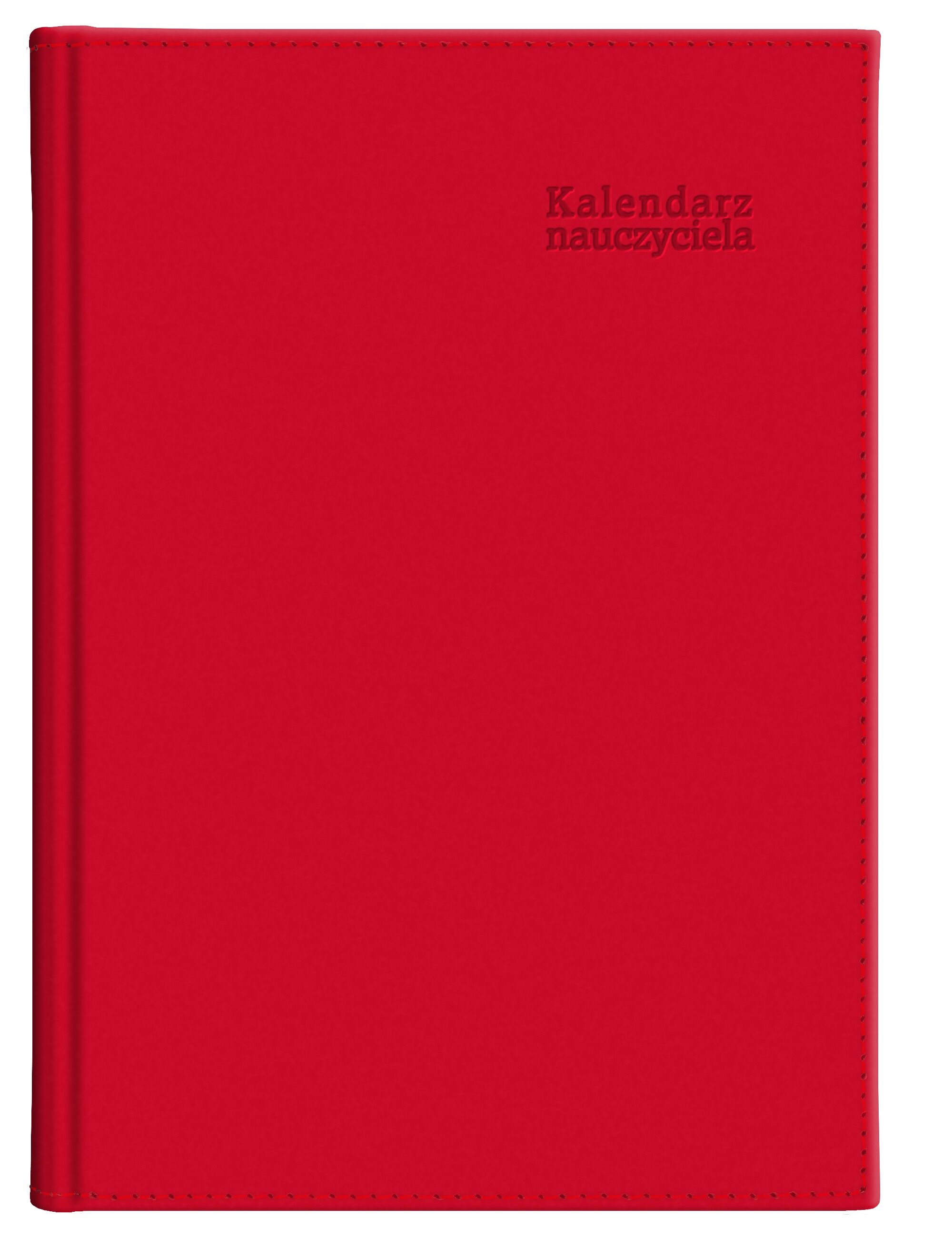 Kalendarz nauczyciela 2026/2027 B5T Vivella czerwony