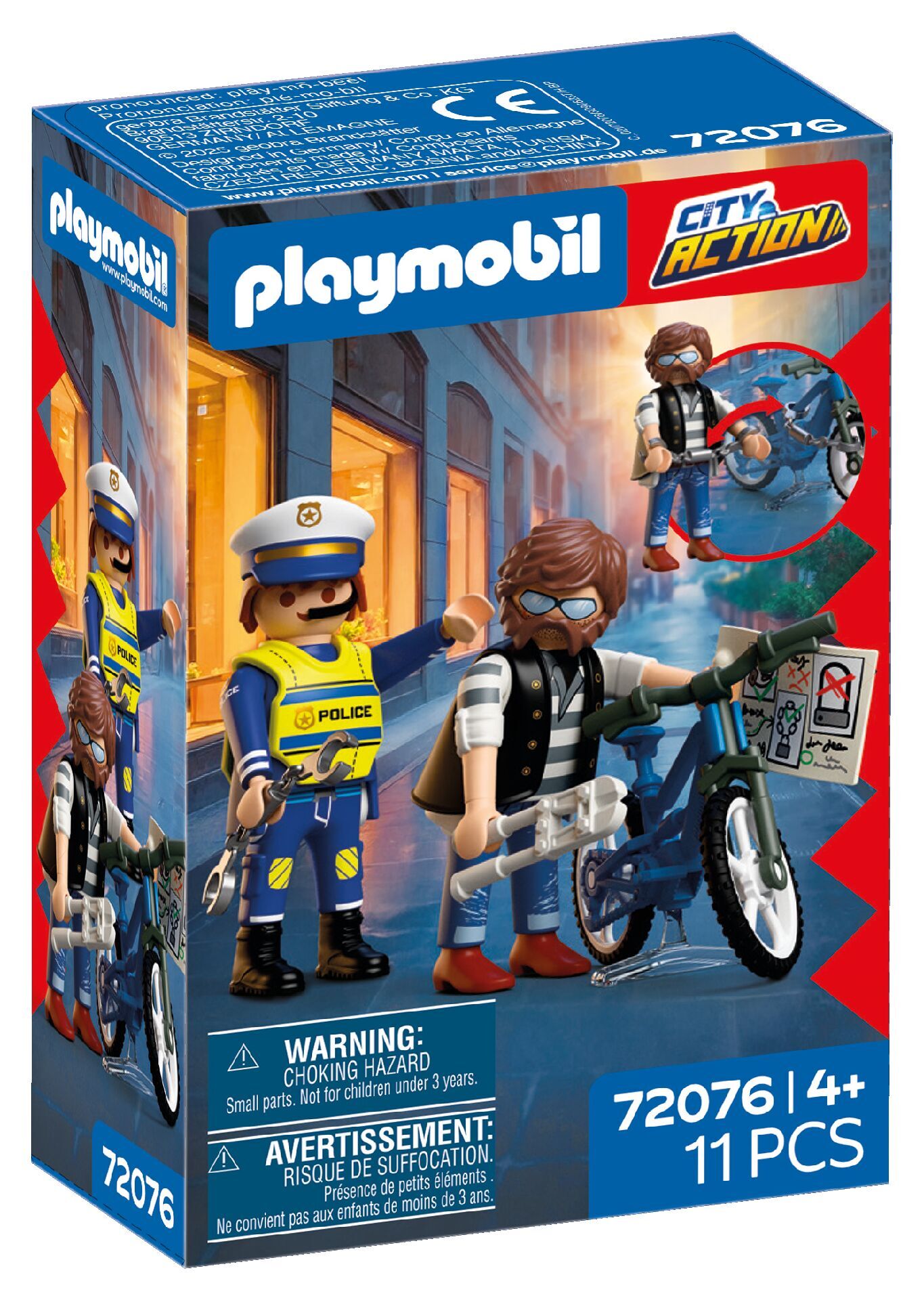 Playmobil Kradzież roweru 72076